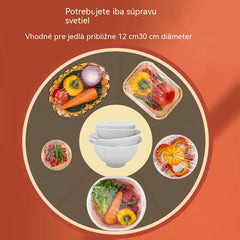 🔥【Balenie 100 kusov】Jednorazové viečka na skladovanie potravín vhodné do potravín pre rýchlu a pohodlnú ochranu potravín