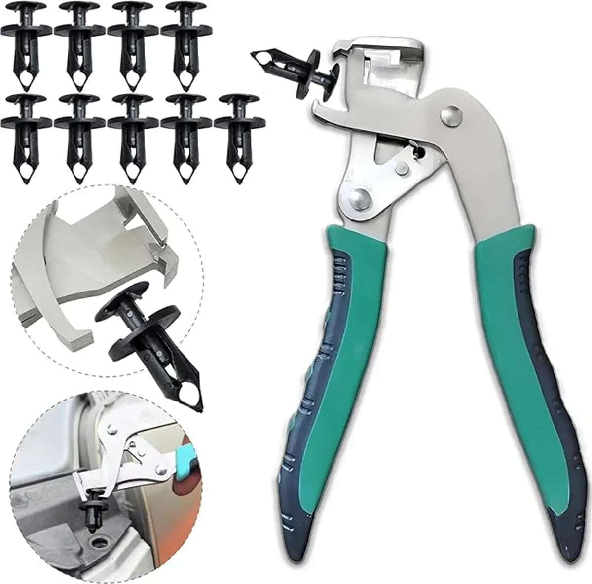 🔧 ¡Pinza Extractora de Clips para Coche: Desmonta Sin Dañar y Reutiliza!