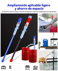 ⚡ Bomba Eléctrica Portátil para Extraer Aceite y Agua 🚗