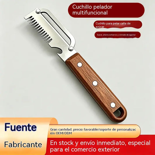 💥Compra 1 y llévate 1 gratis🥕 Cortador de Verduras 3 en 1 | Pela, Corta y Abre Botellas Fácilmente ✨