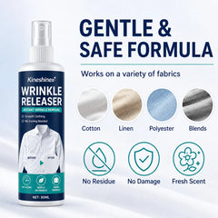 3 butelki za 99 zł👔✨ Spray do usuwania zagnieceń z ubrań – natychmiastowe wygładzenie bez żelazka, idealny w podróży, bez elektryzowania się i zapewniający świeżość ubrań.