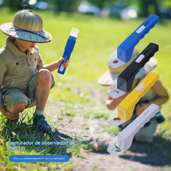 🦋2 artículos por 26 euros🐞Atrapainsectos infantil con lupa 6X: herramienta de observación de insectos para la exploración al aire libre.🔎🔎