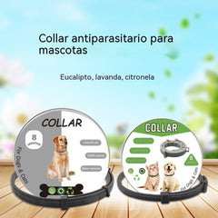 🐱🐶Collar antipulgas y garrapatas ajustable para perros y gatos🚫