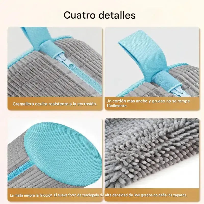 Bolsa de malla para lavar zapatos en lavadoras
