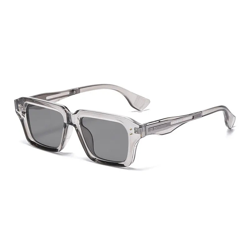 😎 Gafas de Estilo Lujo｜Montura Cuadrada Metálica Minimalista, Filtro de Luz Azul, Elegantes para Cualquier Ocasión