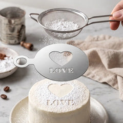 🍵☕Molde creativo para imprimir en café, molde de acero inoxidable 304 para arte latte.