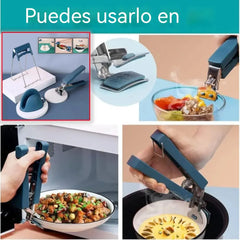 🔥【3 piezas】Clip de goma anti-escaldaduras multifuncional para cocina