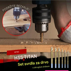 🔥 Set od 6 profesionalnih svrdla | Brzo i precizno bušenje za vaše projekte