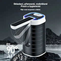 🥳50% sleva🔥🚰Skládací dávkovač vody s čisticím čerpadlem