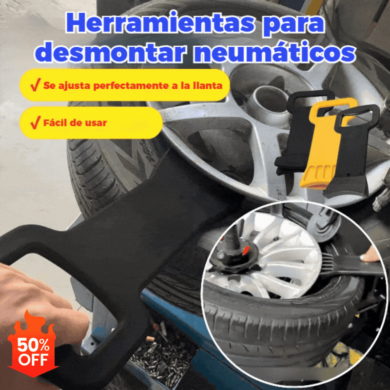 【🔥1 piezas 25 euros】🛠️🚗 Tabla para desmontar neumáticos de coche, utilizada para la instalación/desmontaje de neumáticos.