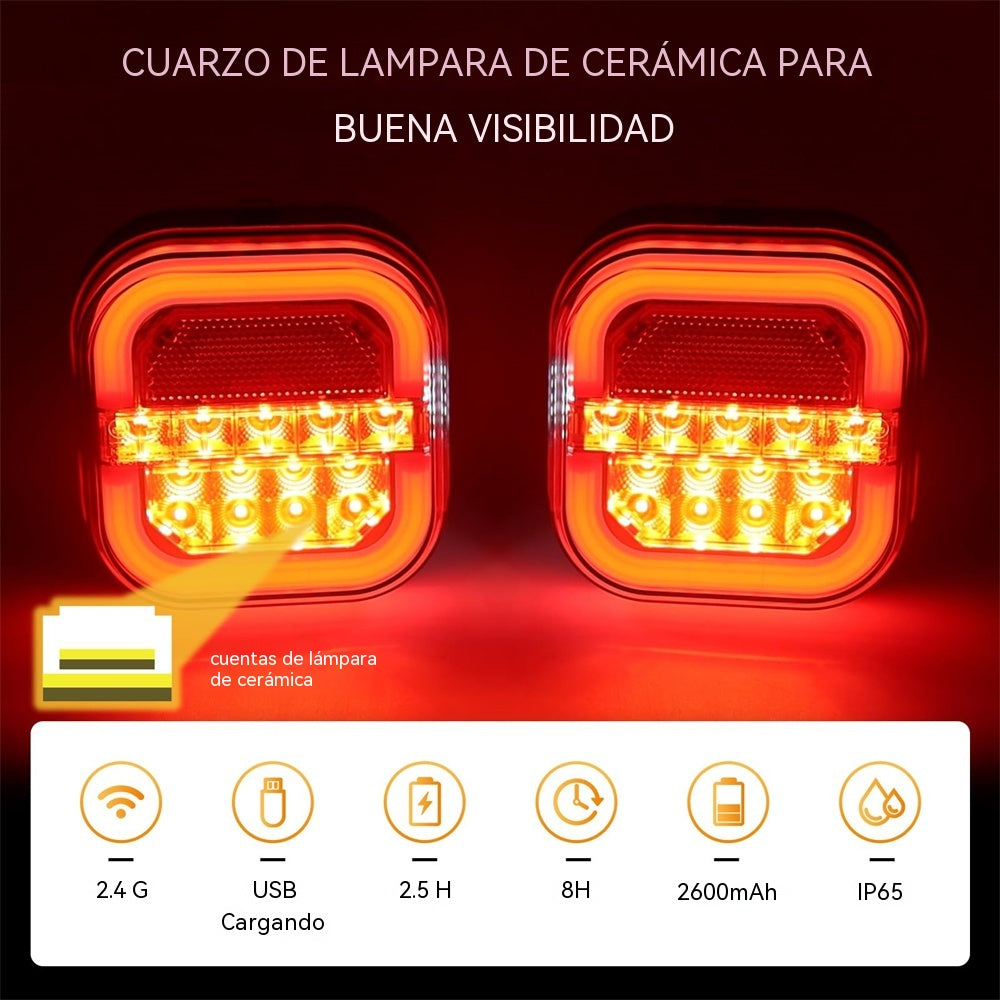 【Universal 12V/24V】 Luces LED para remolque de coche