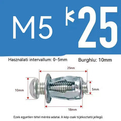 🔥50% KEDVEZMÉNY【100 darabos】M4M5M6 Táguló csavaros sapkás anya Szegecsanya