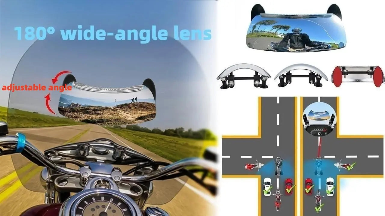 🔥espejo del parabrisas de la motocicleta