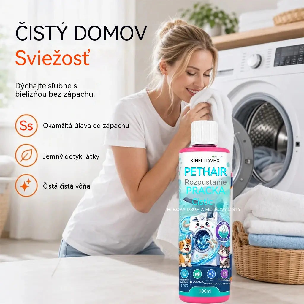 🐱🐶Tisztítószer az állati szőr alapos eltávolításához a mosógépekből