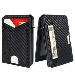 💳 Cartera Minimalista RFID con Sistema Pop-Up | Compacta, Segura y Elegante para Hombre ✨