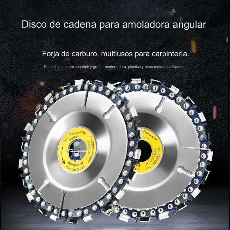 【2 pieza 24 euros】Hoja de motosierra de 4 pulgadas para amoladoras angulares: duradera, permite cortes suaves y un corte rápido y preciso de madera, PVC y plásticos.