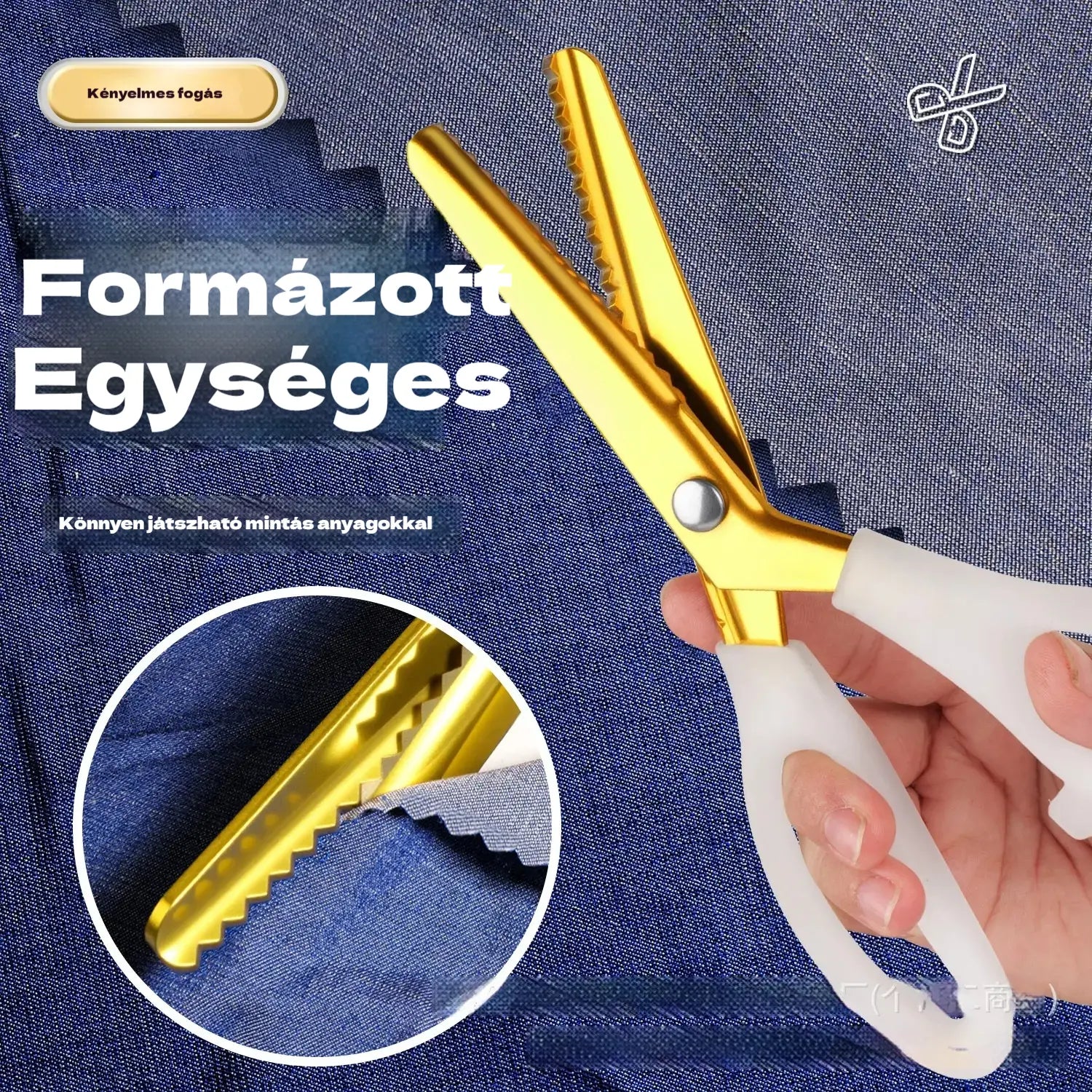 ✂️✨ Varró- és csipkeolló barkácsoláshoz 🧵💖 Precíz és könnyű vágások kreatív projektjeidhez 🎀🌟