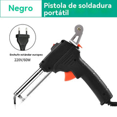🔥 Soldador Eléctrico con Alimentación de Estaño — ¡Calienta Rápido y Suelda Fácilmente!