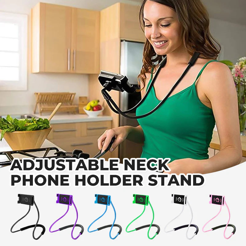 📱😌【¡Último día, 50% de descuento!】Soporte multifuncional para teléfono con banda para el cuello