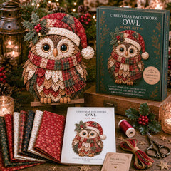 🎇🎄Kit de costura para colgar en la puerta con diseño navideño acolchado (6 diseños)