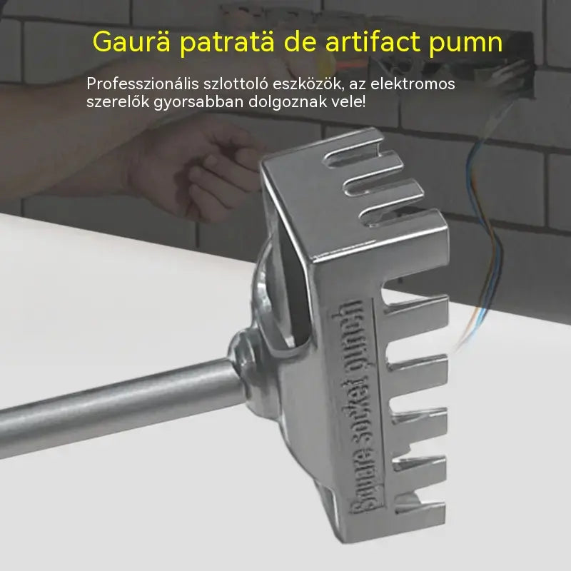 💥 Gyors fúrás négyszögletes perselyhez
