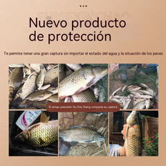 🔥🔥【10 piezas】(5 botellas de granulado grande + 5 botellas de granulado pequeño)Pellets de Cebo de Proteína Animal Fresca