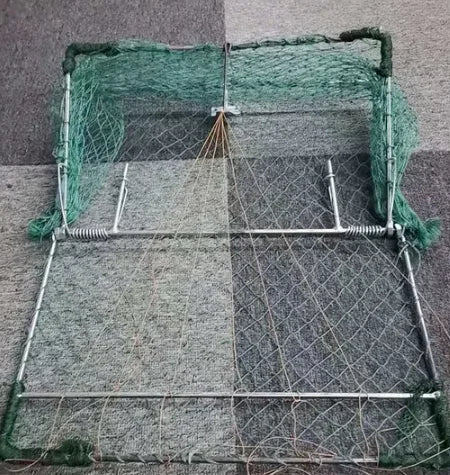 🐔 🐓🐦【40*50cm】Red para Capturar Gallinas y Aves con Mecanismo de Resorte, Fácil y Práctica