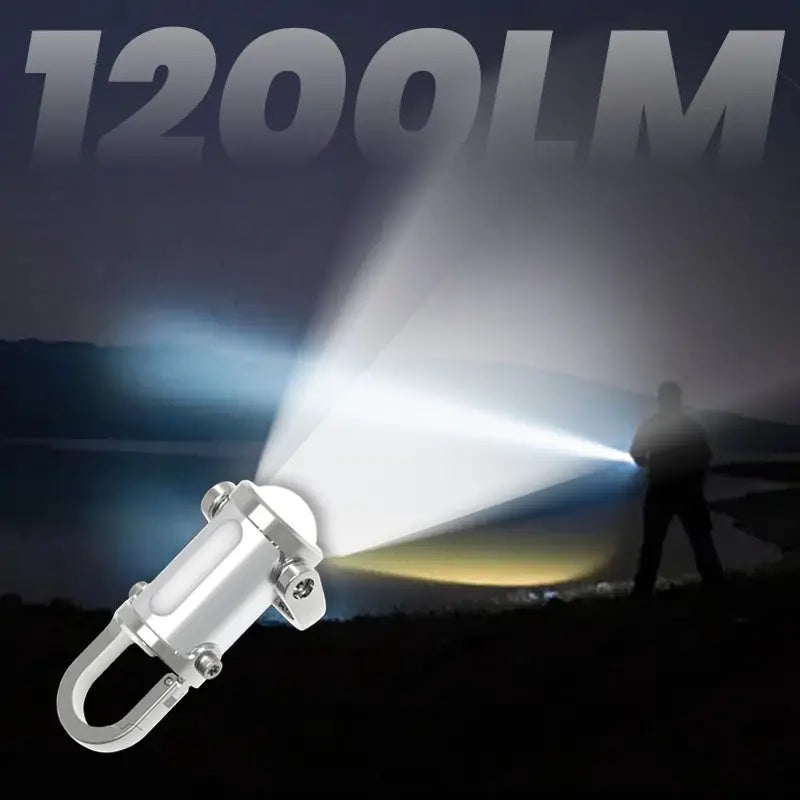 🔦【Kupte 1 a získejte 1 zdarma】 Super výkonná mini LED svítilna 6000 W | Voděodolná | Vícerežimová | Baterie s dlouhou výdrží | 2 za 1 🔥