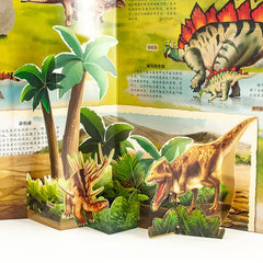 Libro de dinosaurios 3D🦖Explora el asombroso mundo de los dinosaurios