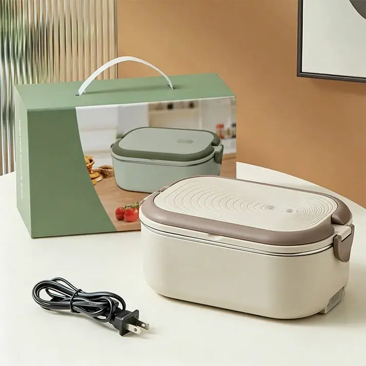 📢📢 ¡50% DE DESCUENTO! ⏰ Fiambrera eléctrica portátil con calentador de alimentos sin agua