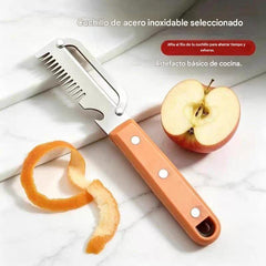 💥Compra uno y llévate el segundo gratis💥🔪Cortador y pelador multifuncional de acero inoxidable🧅