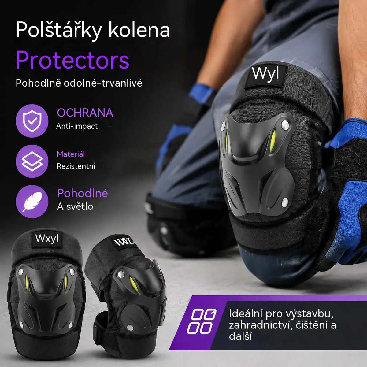 🛡️50% sleva po omezenou dobu! ✨Celoroční chrániče kolen: pevná skořepina, nastavitelná a flexibilní 🏍️