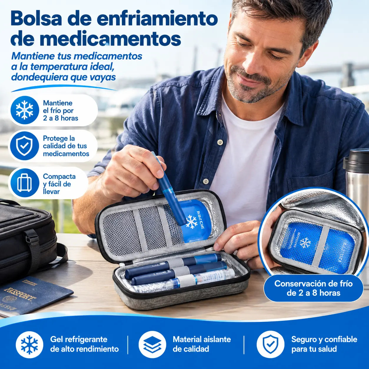 🎖️✨Caja de refrigeración para insulina