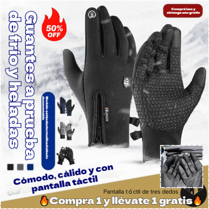 🧤📱 Guantes Térmicos Táctiles para Invierno — ¡Usa el Móvil sin Pasar Frío!