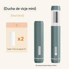 🚿💧 Filtro Compacto para Ducha con Cartucho Reemplazable — ¡Instálalo Fácilmente y Mejora tu Rutina!