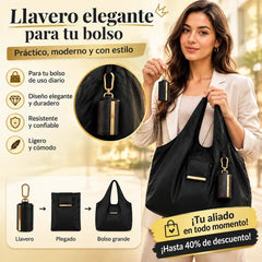 🌀✨Bolsa de almacenamiento para llaveros ecológica de gran capacidad