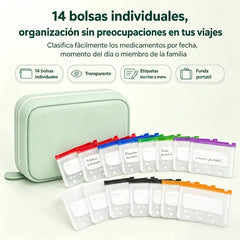 （Página 14）💊 Bolsa Impermeable para Medicamentos – Organizador Portátil para Medicinas y Accesorios, Ideal para Viajes, Hogar y Uso Diario