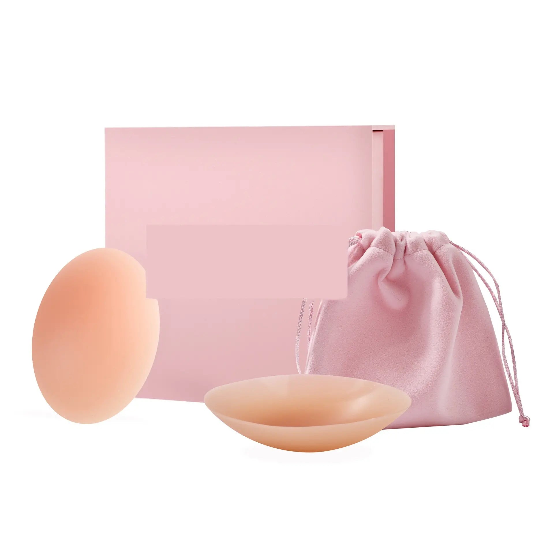🎁 Incluye caja magnética y bolsa de terciopelo ✨Pezoneras de Silicona Invisibles ✨ | Comodidad Sin Sujetador, Reutilizables y Naturales