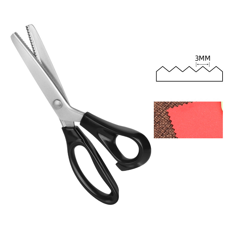 🔥✂️ Rózsásító olló textilhez, 5 méretben kapható.