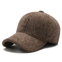 💥Nueva gorra de béisbol cálida para hombre, con protección para las orejas