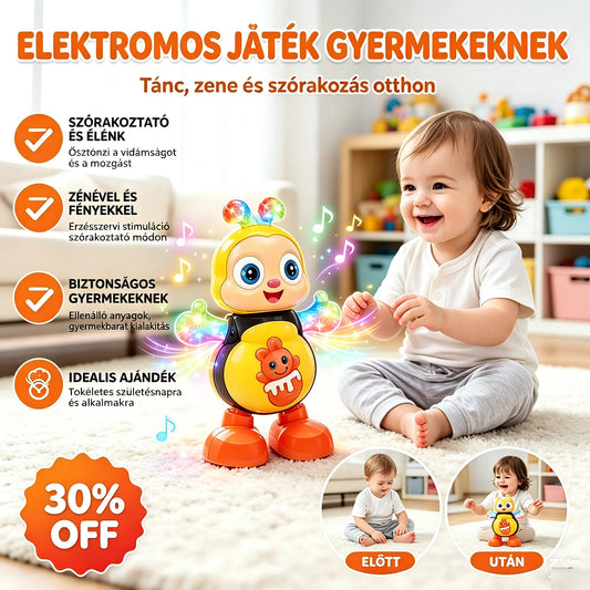 🥳Állatos játékok fényekkel, amik énekelnek és táncolnak.