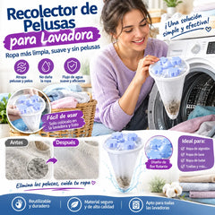 🌀6 piezas 25€✨ Filtro Flotante para Lavadora – Atrapa Pelusas, Cabellos y Pelos de Mascota en Cada Lavado 🧺