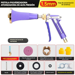 🌬️💦 Pulverizador de Alta Presión con 3 Modos — ¡Nebulización Fina y Pulverización Más Estable!