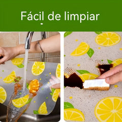 8 artículos por 27 euros🧊🛡️ Alfombrillas para armarios y frigoríficos resistentes a la humedad y a las manchas: antideslizantes, fáciles de limpiar y aptas para alimentos. Mantén los estantes del frigorífico limpios y frescos ✨