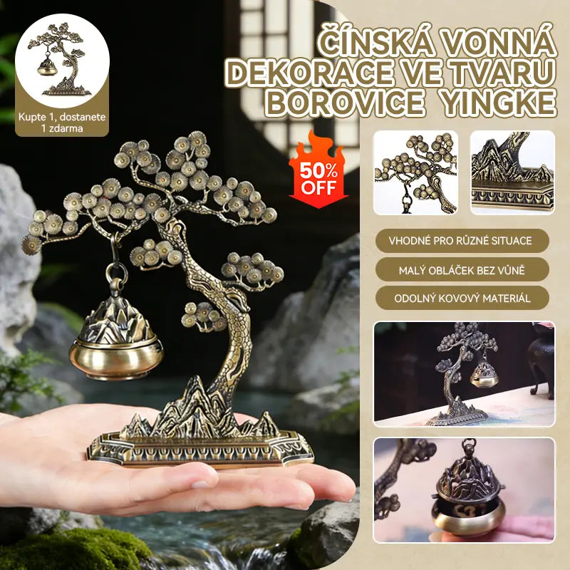 🌲🌲【Kúpte jeden a jeden dostanete zadarmo】Kreatívne ozdoby Horák na vonné tyčinky Horák na aromaterapiu Elk Home