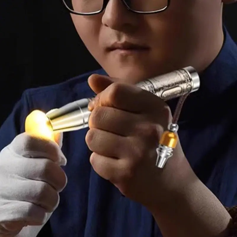 🔦 Linterna Multifunción 3 Luces para Inspeccionar Fluorescencia de Minerales y Gemas al Aire Libre