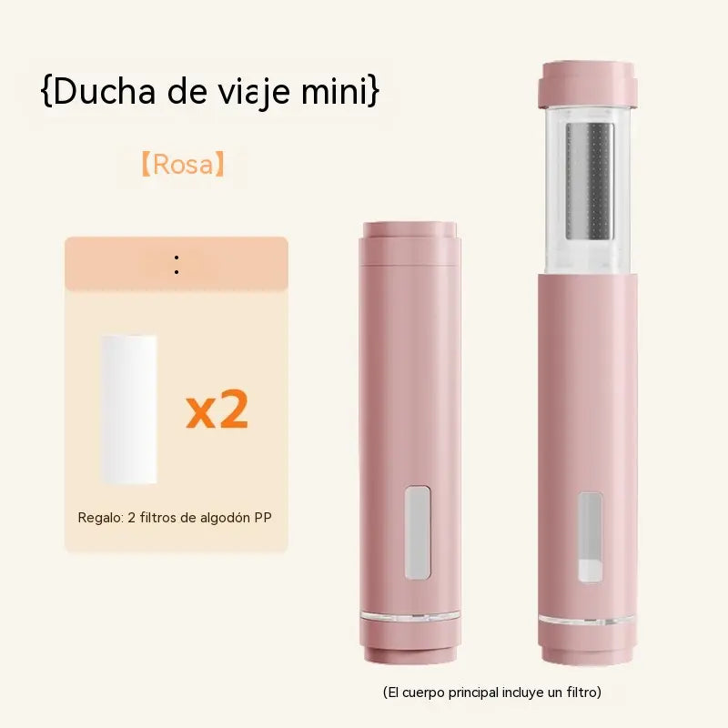 🚿💧 Filtro Compacto para Ducha con Cartucho Reemplazable — ¡Instálalo Fácilmente y Mejora tu Rutina!