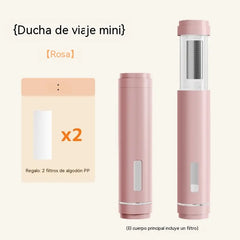 🚿💧 Filtro Compacto para Ducha con Cartucho Reemplazable — ¡Instálalo Fácilmente y Mejora tu Rutina!