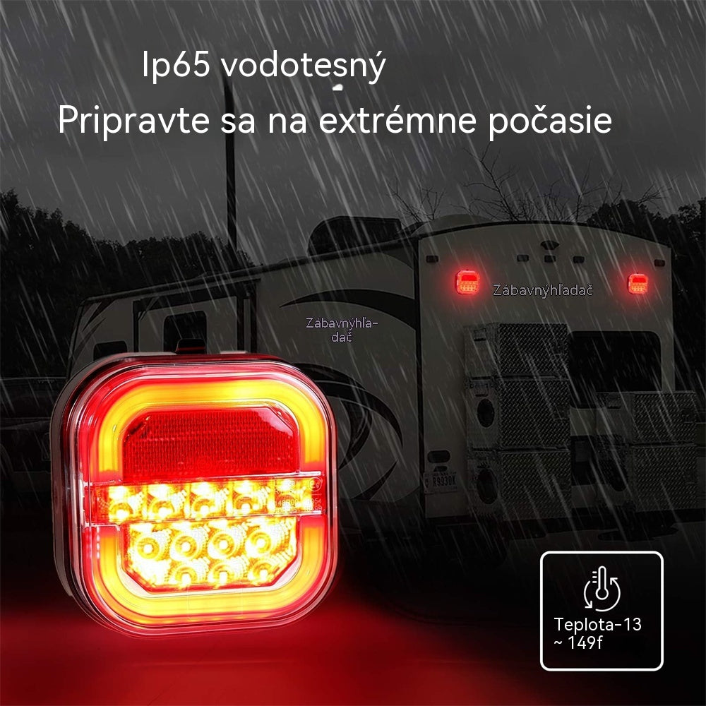 【Universal 12V/24V】 LED Trailer Lights