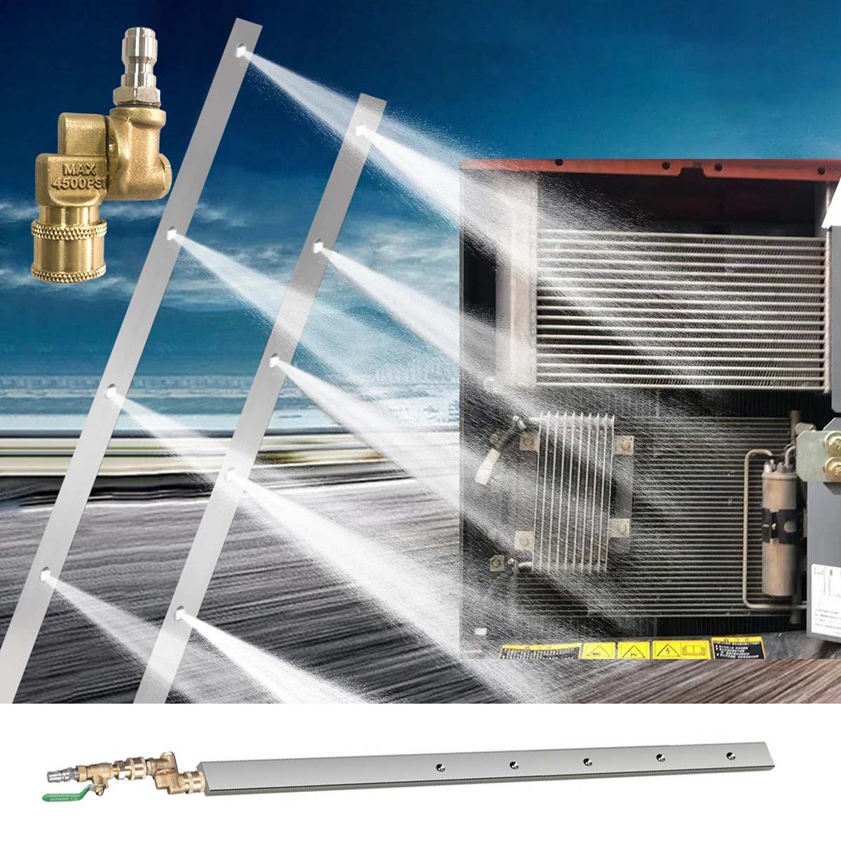 💥✨Herramienta especial para limpieza de tanques de agua de automóviles, camiones y excavadoras